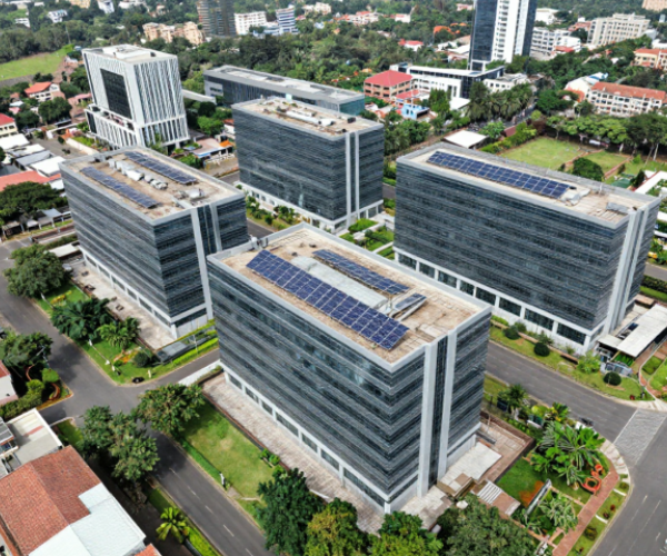 IT park office rooftop solar