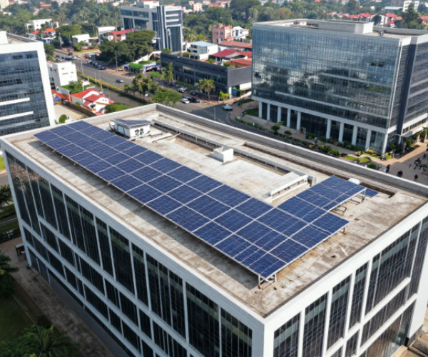 Commercial building rooftop solar, Bangalore
